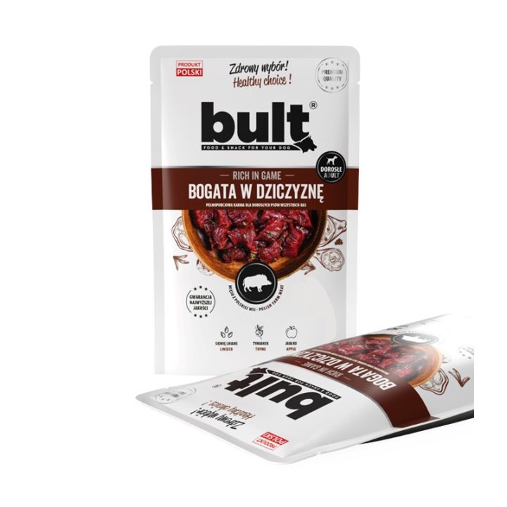 BULT Rich in game - wet dog food - 100g