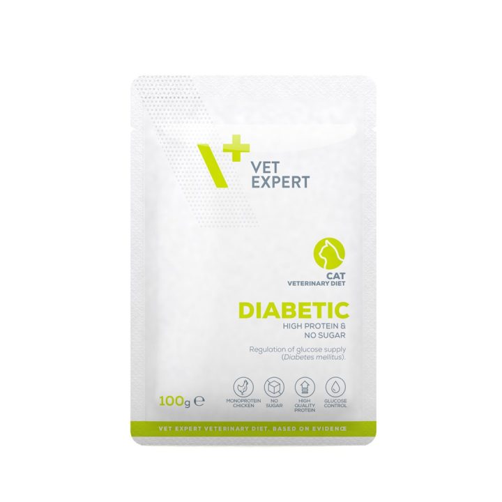 VETEXPERT Veterinary Diet Diabetic Cat - wet food for cats - 100g