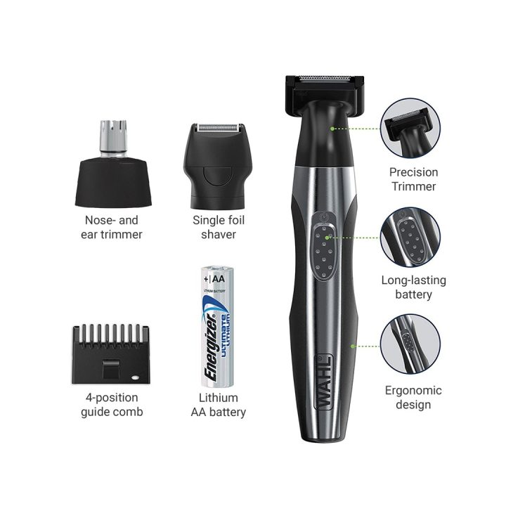 Wahl Travel Kit Deluxe Black Stainless steel