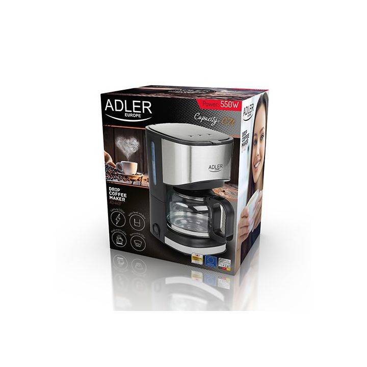 Adler AD 4407 coffee maker Semi-auto Drip coffee maker