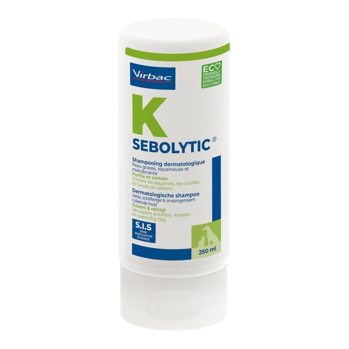 VIRBAC Sebolytic - shampoo for dogs and cats - 250 ml