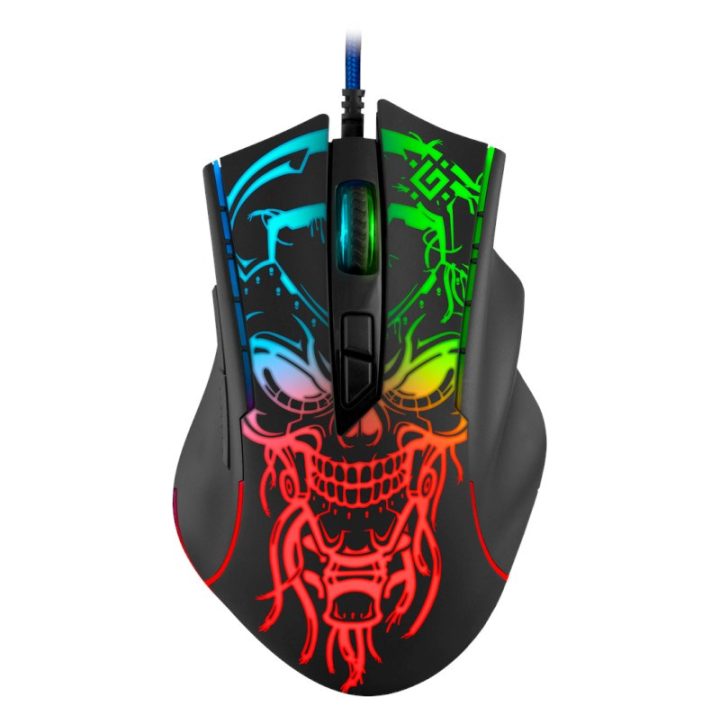 Gaming optic wired mouse DEFENDER GM-928 BULLETSTORM 7200dpi 7P illuminate