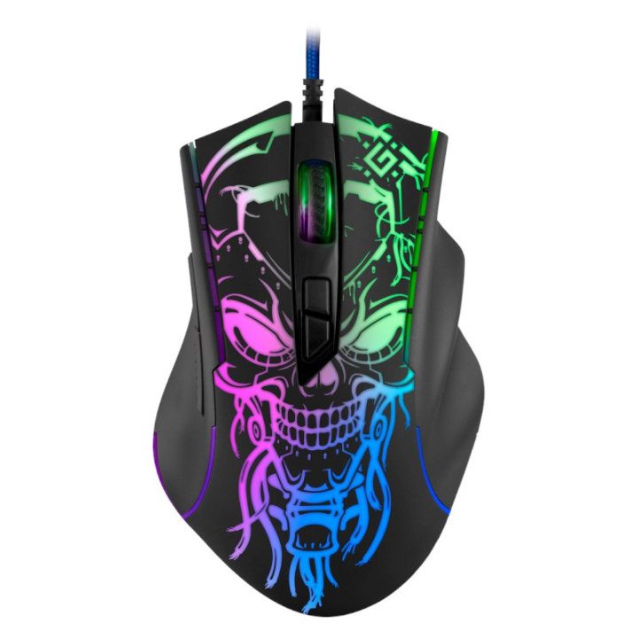 Gaming optic wired mouse DEFENDER GM-928 BULLETSTORM 7200dpi 7P illuminate