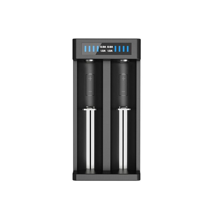 Battery charger for cylindrical Li-ion batteries 18650 Xtar MC2 PLUS