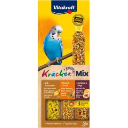 VITAKRAFT Kräcker Mix Egg apricot honey - treats for budgerigar - 3 pcs.