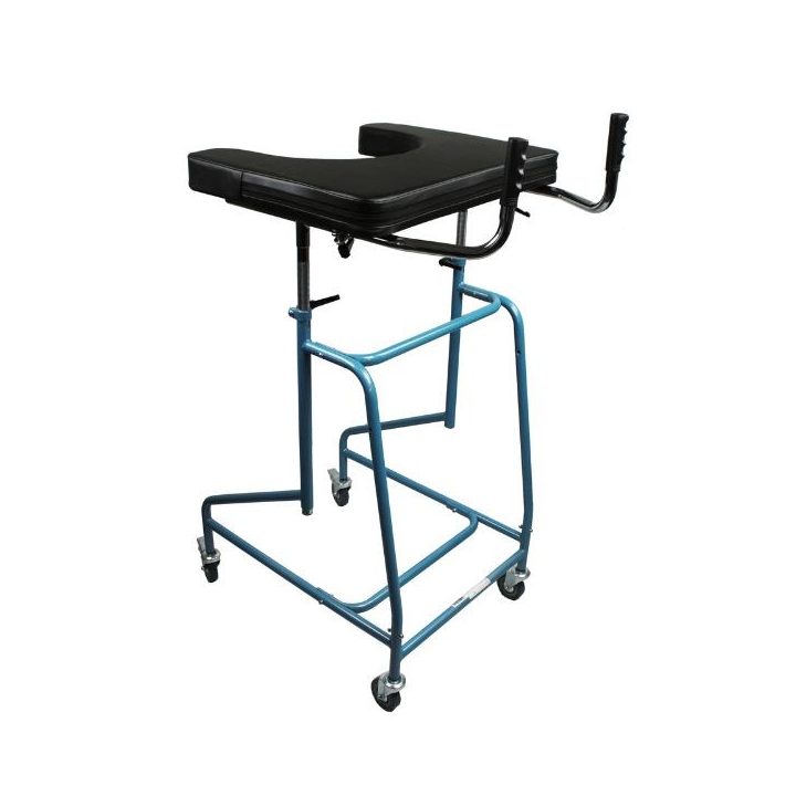 Four-wheeled support of pulpit type - walker
