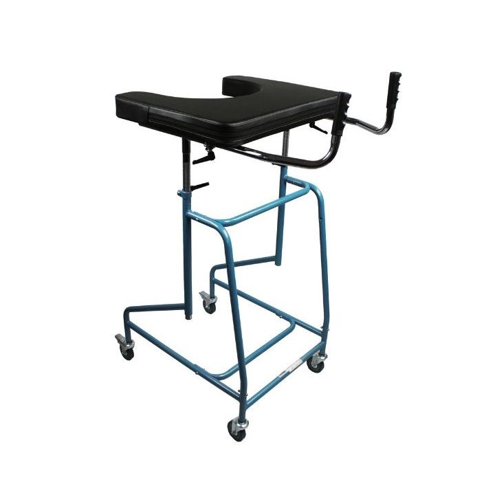 Four-wheeled support of pulpit type - walker