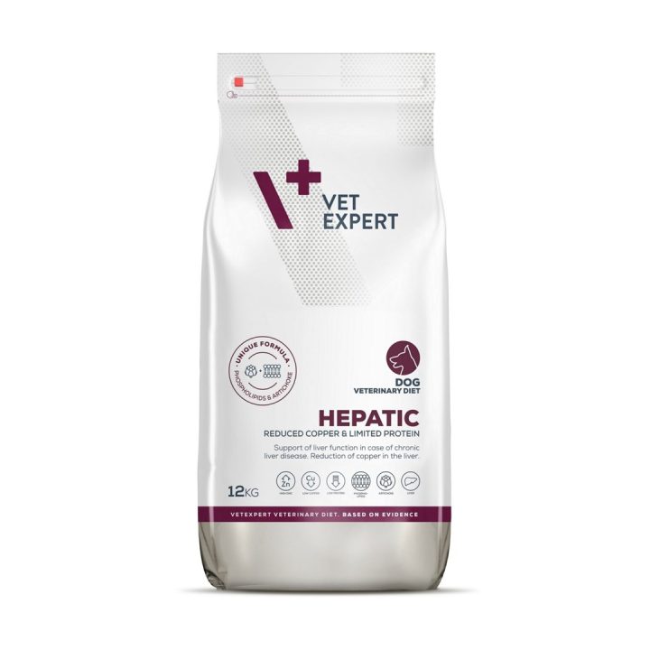 VETEXPERT Veterinary Diet Hepatic Dog - dry dog food - 12kg