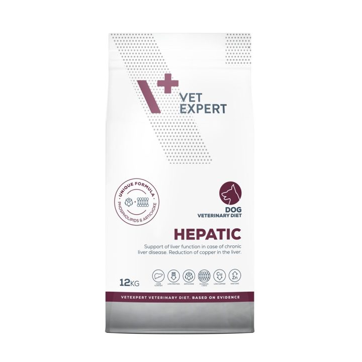 VETEXPERT Veterinary Diet Hepatic Dog - dry dog food - 12kg