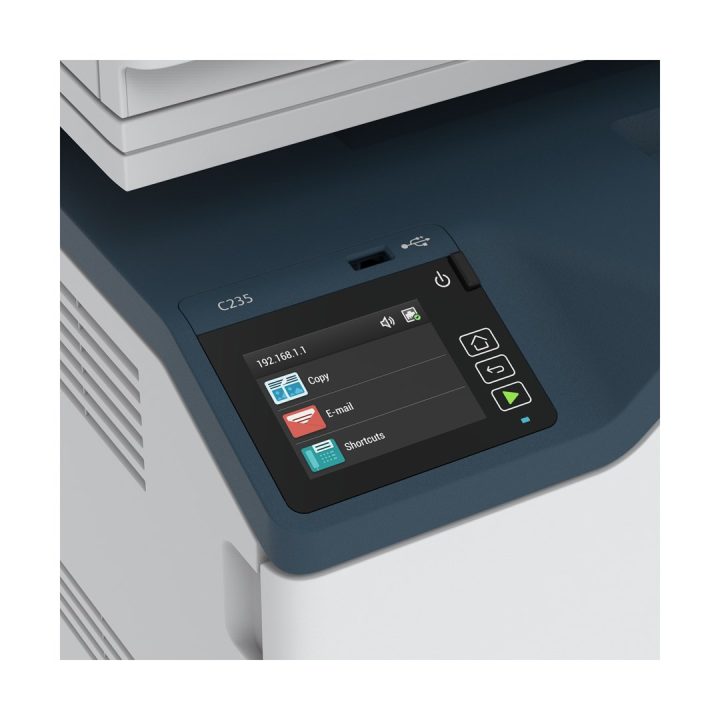 Xerox C235 A4 22ppm Wireless Copy/Print/Scan/Fax PS3 PCL5e/6 ADF 2 Trays Total 251 Sheets