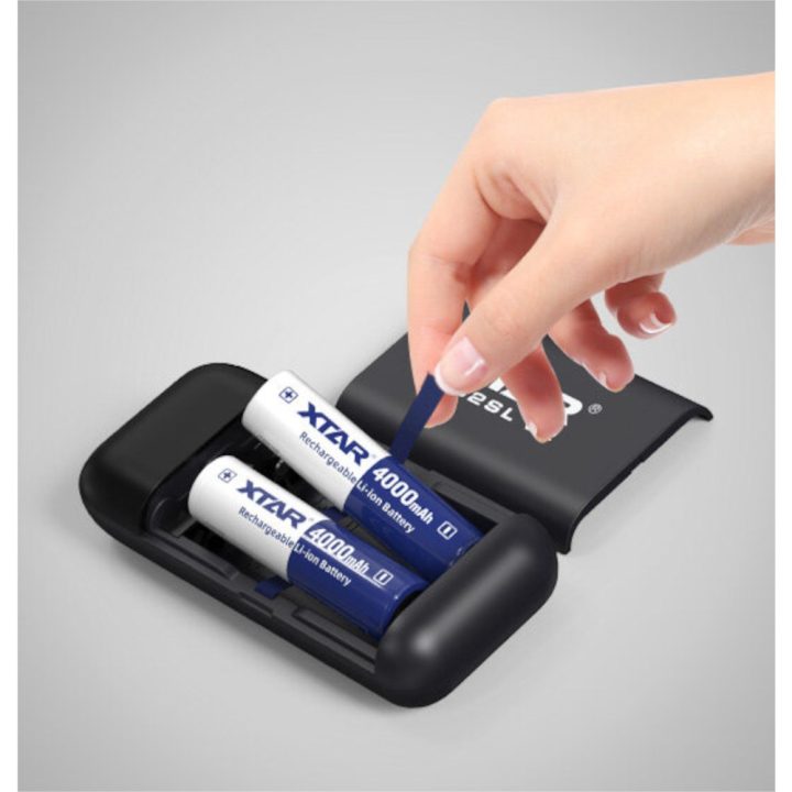 Charger / power bank batteries Li-ion 18650 / 20700 / 21700 Xtar PB2SL V2 black