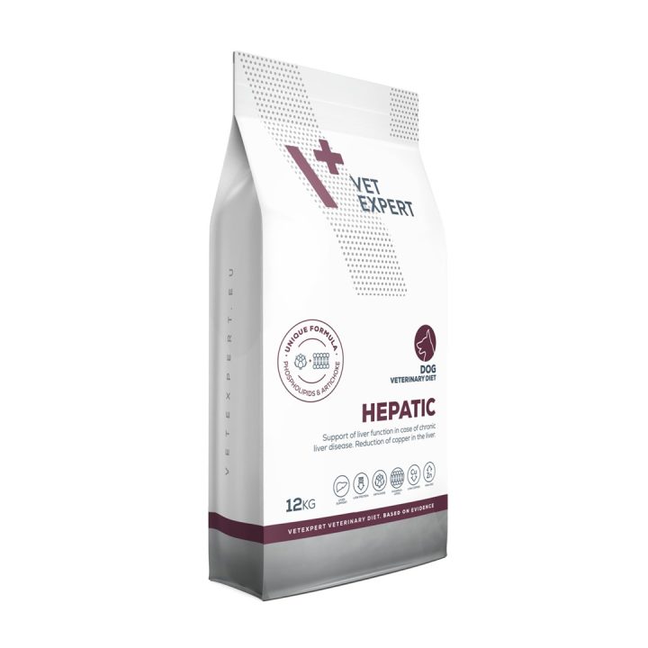 VETEXPERT Veterinary Diet Hepatic Dog - dry dog food - 12kg