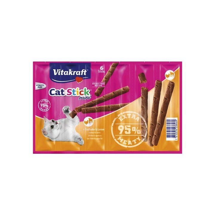 Vitakraft Cat Stick cats dry food Lamb Turkey 36 g