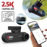 XBLITZ VECTOR 3CH 3-CHANNEL DVR WITH REARVIEW CAMERA Wi-Fi AND GPS