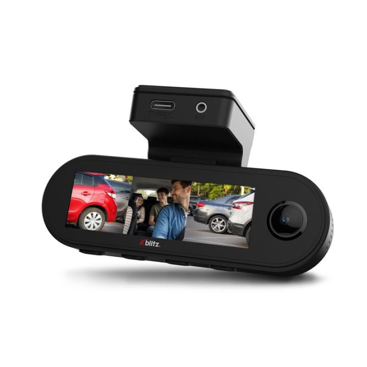 XBLITZ VECTOR 3CH 3-CHANNEL DVR WITH REARVIEW CAMERA Wi-Fi AND GPS