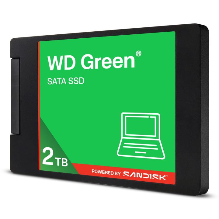Western Digital Green WD ™ SATA SSD 2 5 /7 mm POWERED BY SANDISK 2 TB