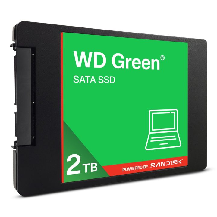 Western Digital Green WD ™ SATA SSD 2 5 /7 mm POWERED BY SANDISK 2 TB