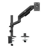 Ergo Office Monitor Mount/Hanger Gas Spring 17 -32 1-10 kg Matte Black Max. VESA 100x100 ER-691 B