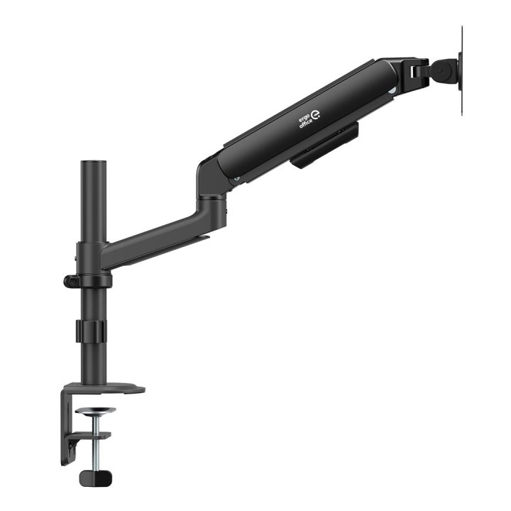 Ergo Office Monitor Mount/Hanger Gas Spring 17 -32 1-10 kg Matte Black Max. VESA 100x100 ER-691 B