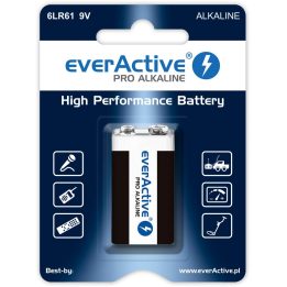 Alkaline battery 6LR61 9V (R9*) everActive Pro
