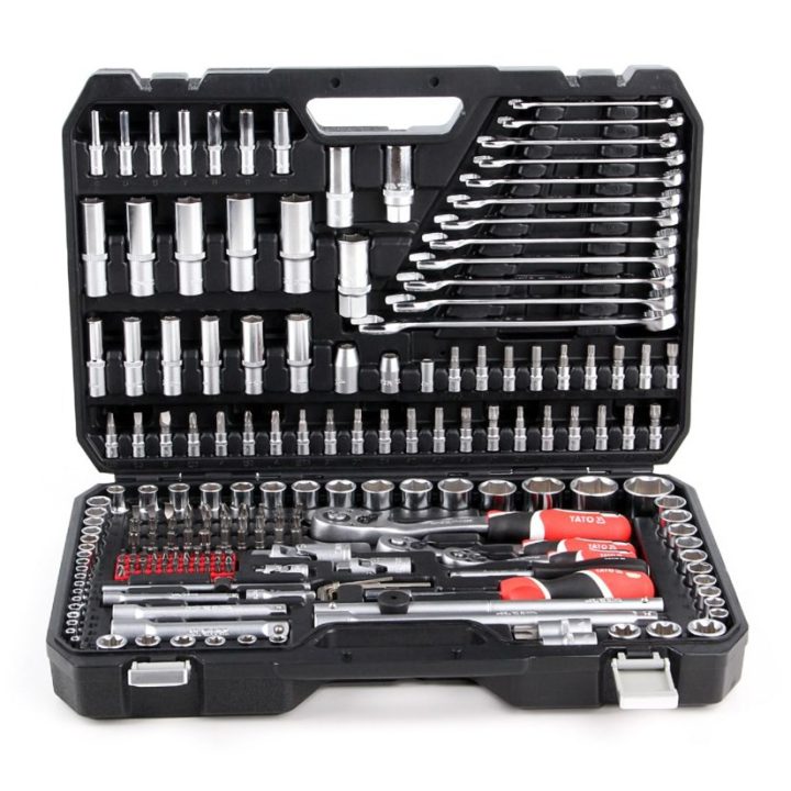YATO YT-38841 1/4 3/8 1/2 Socket wrench set