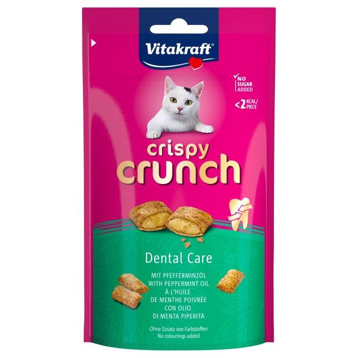 VITAKRAFT Crispy Crunch Dental - cat treats - 60g