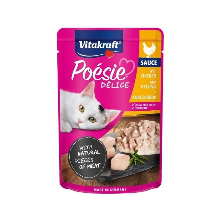 VITAKRAFT POESIE DELICE chicken - wet cat food - 85 g