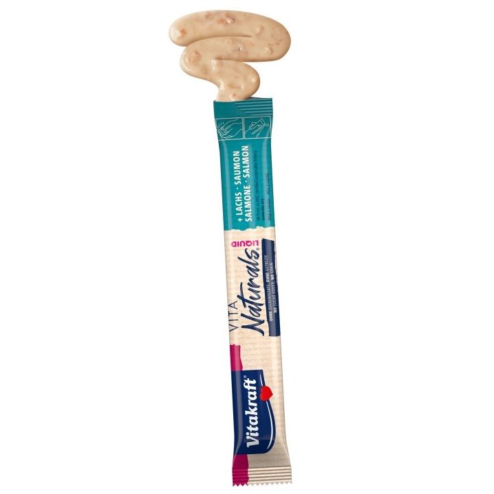 VITAKRAFT Vita Naturals Liquid Salmon - cat treats - 5 x 15g