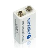 Rechargeable battery everActive 6F22/9V Li-ion 550 mAh with USB TYPE C