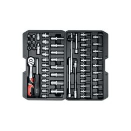 Wrench set YATO 56 pcs 1/4 14501