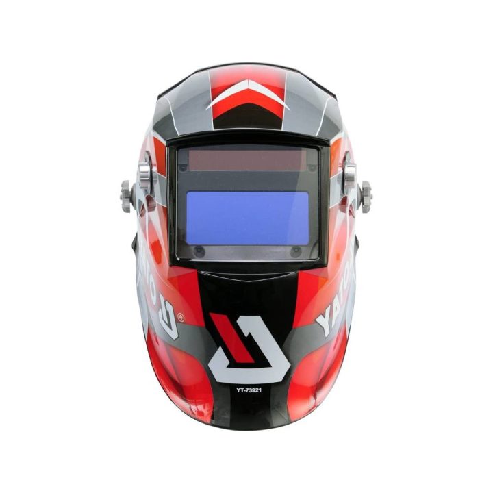 Yato YT-73921 welding mask/helmet Welding helmet with auto-darkening filter Black Red Silver