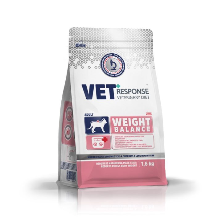 VET RESPONSE Weight balance - dry cat food - 1 6kg