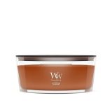 WoodWick Saffron Smoke wax candle Ellipse Brown 1 pc(s)
