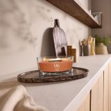 WoodWick Saffron Smoke wax candle Ellipse Brown 1 pc(s)