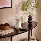 WoodWick Café Macchiato wax candle Cylinder Coffee White Brown 1 pc(s)