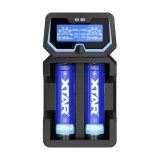 XTAR X2 battery charger to Li-ion 18650