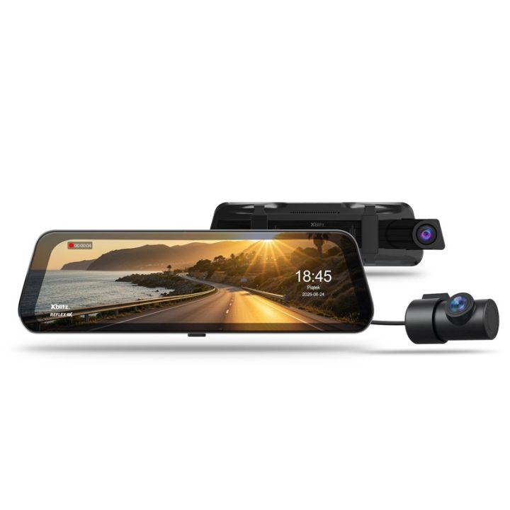 XBLITZ REFLEX 4K DVR 4K HDR PREMIUM CON CÁMARA DE MARCHA ATRÁS WI-FI Y GPS