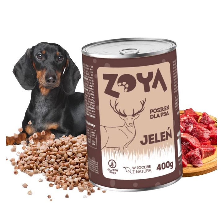 ZOYA Deer - wet dog food - 400g