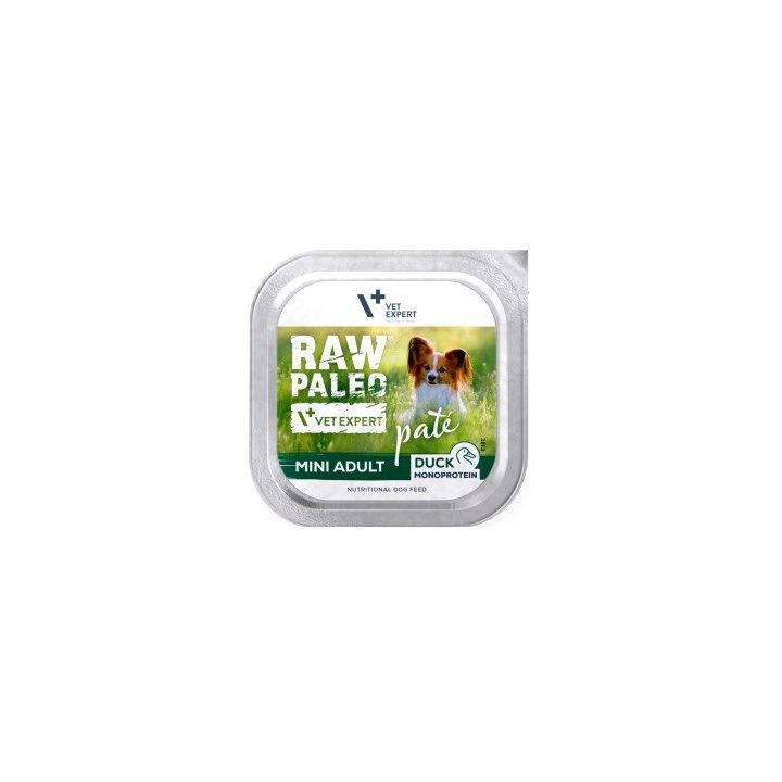 VETEXPERT Raw Paleo Pâte Mini Adult Duck - wet dog food - 150g