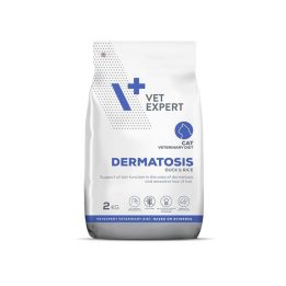 VETEXPERT Veterinary Diet Dermatosis Cat Duck & Rice – dry cat food – 2 kg