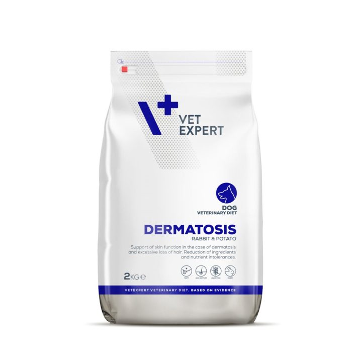VETEXPERT Veterinary Diet Dermatosis Dog Rabbit & Potato - dry dog food - 2 kg