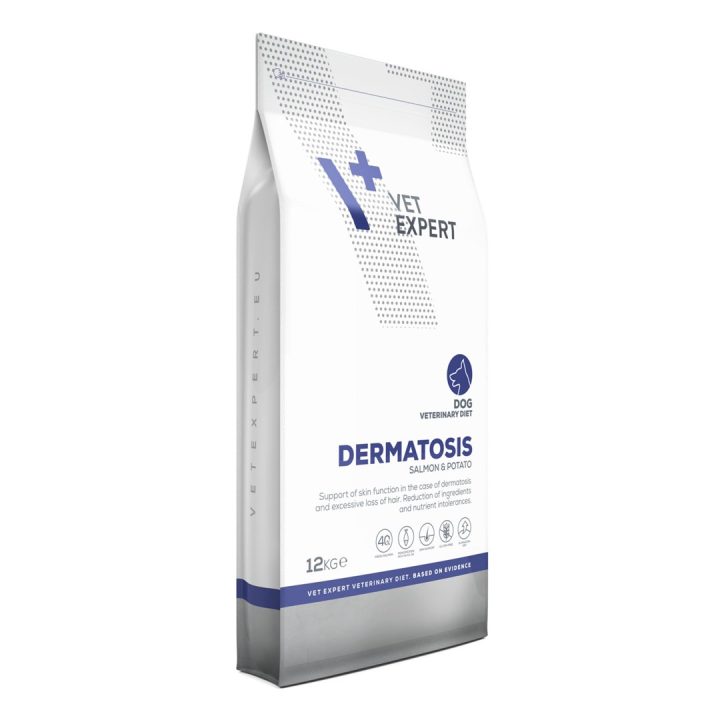 VETEXPERT Veterinary Diet Dermatosis Dog Salmon & Potato - dry dog food - 12 kg