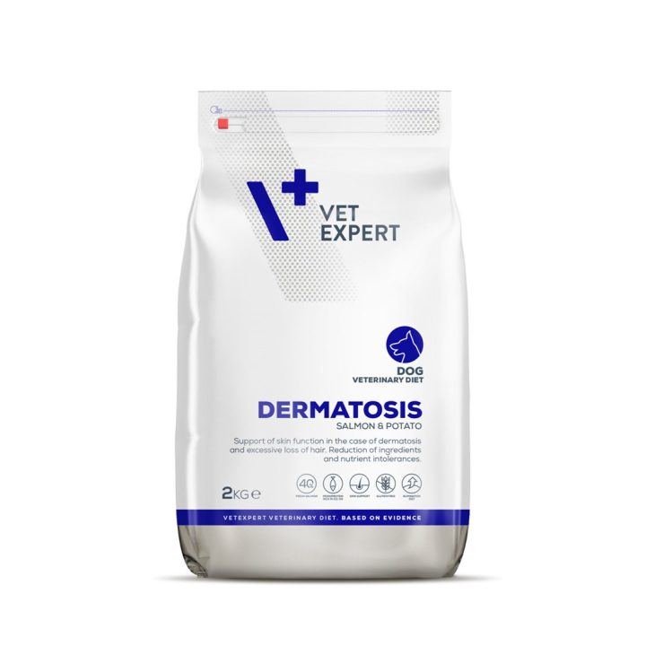 VETEXPERT Veterinary Diet Dermatosis Dog Salmon & Potato - dry dog food - 2 kg