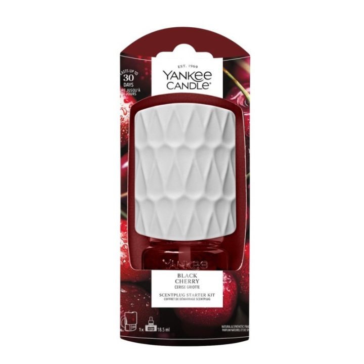 Elektrischer Lufterfrischer – Starterset BLACK CHERRY YANKEE