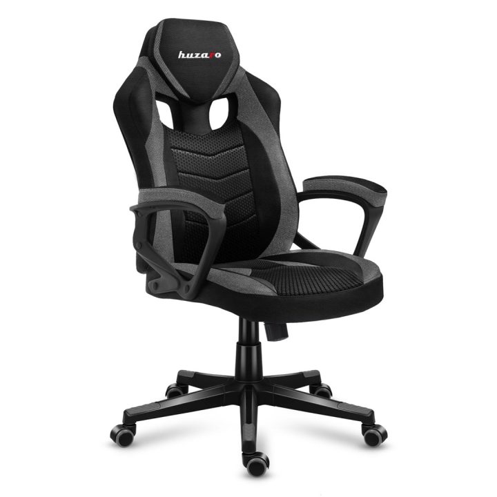Huzaro FORCE 2.5 GREY MESH Gaming armchair Mesh seat Black Grey