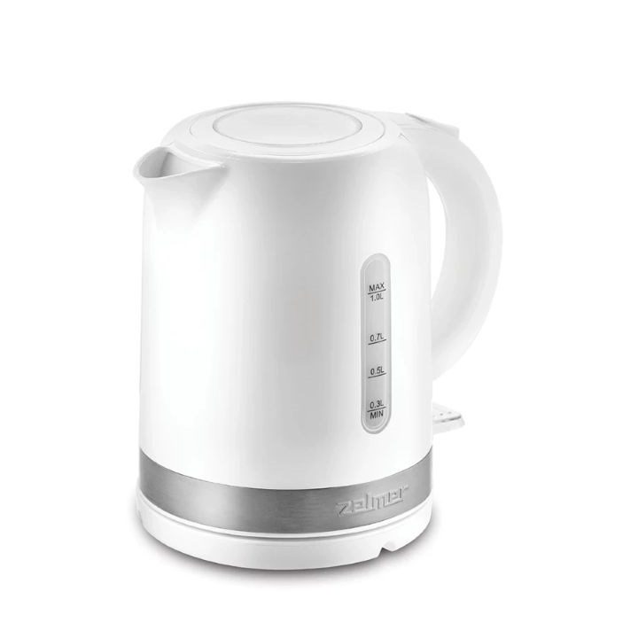 Zelmer ZCK7018 1-litre 1500W electric kettle white
