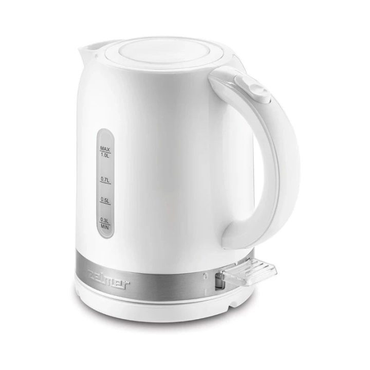 Zelmer ZCK7018 1-litre 1500W electric kettle white