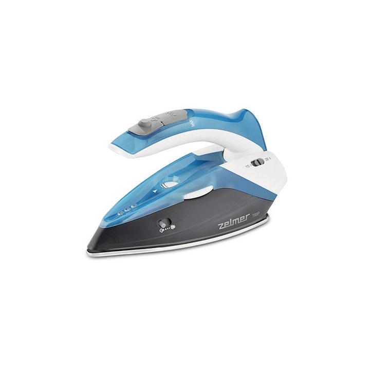 Zelmer ZIR0500 Dry & Steam iron Stainless Steel soleplate 1100 W Black Blue White