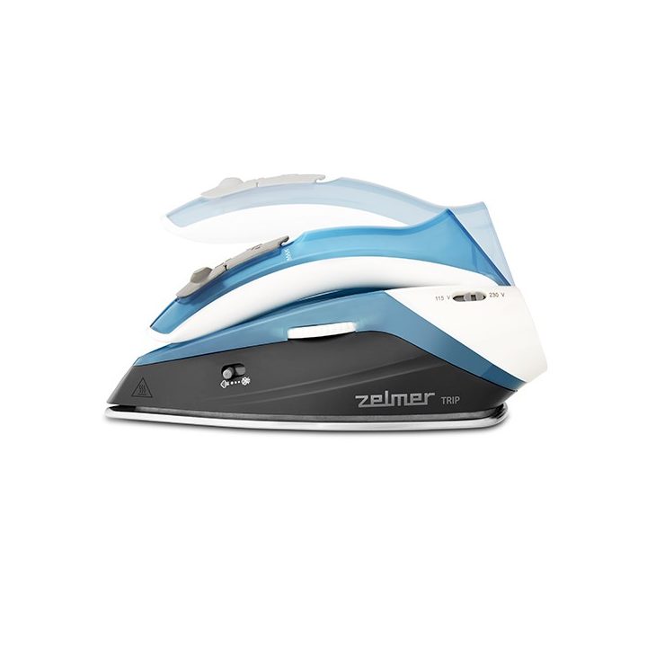 Zelmer ZIR0500 Dry & Steam iron Stainless Steel soleplate 1100 W Black Blue White