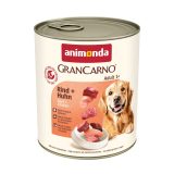ANIMONDA GranCarno Beef with chicken - wet dog food - 800g